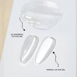Universal White Magnetic Cat Eye Gel Polish