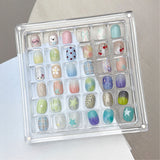 Nail & Yolly Jelly Milk Candy & Syrup Gel Palette  / 24 Colours