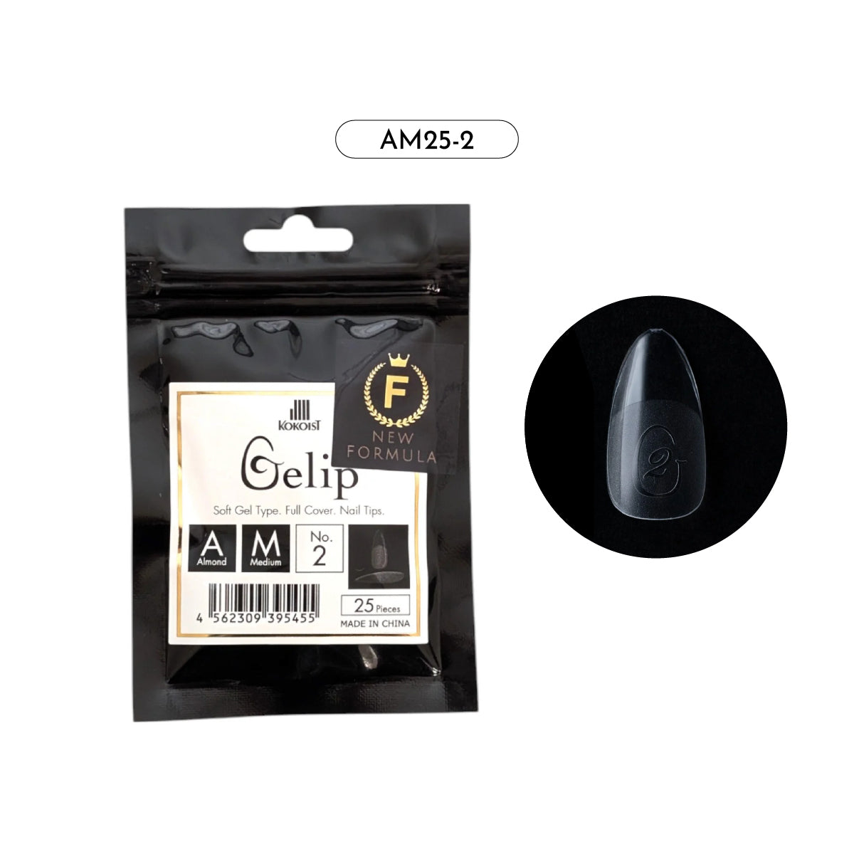 KOKOIST Gelip Almond Medium Refill Pack