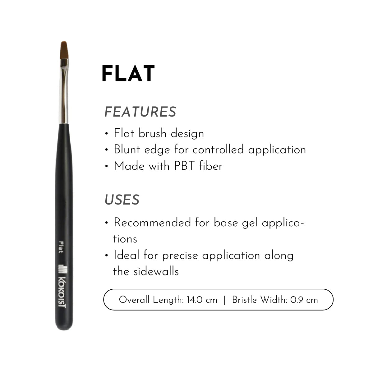 KOKOIST Flat Brush