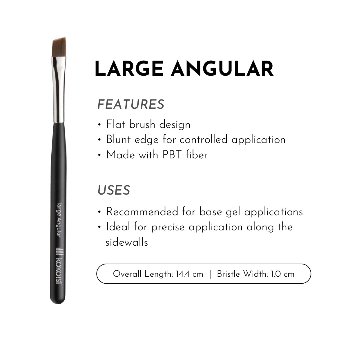 KOKOIST Large Angular Brush