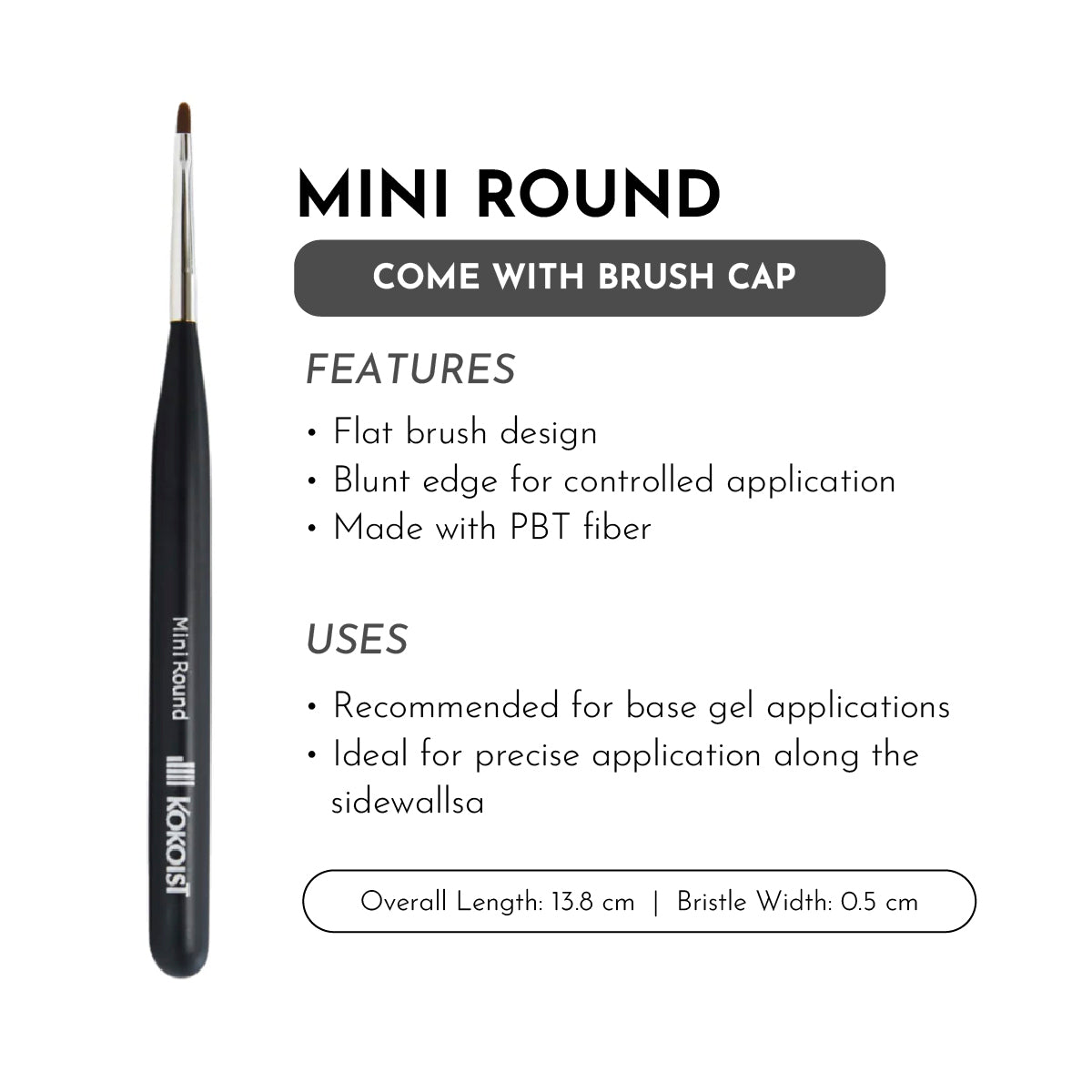 KOKOIST Mini Round Brush