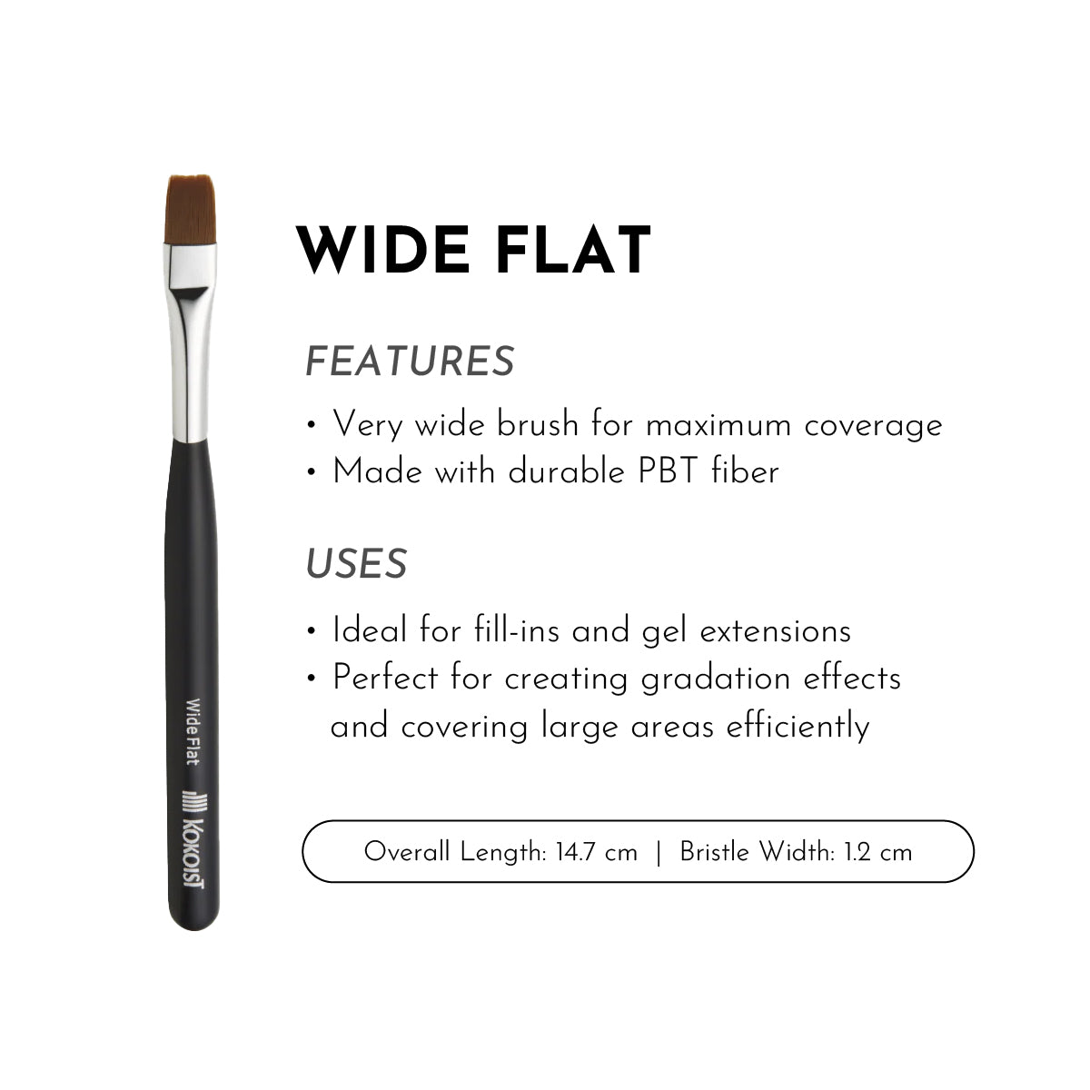 KOKOIST Wide Flat Brush