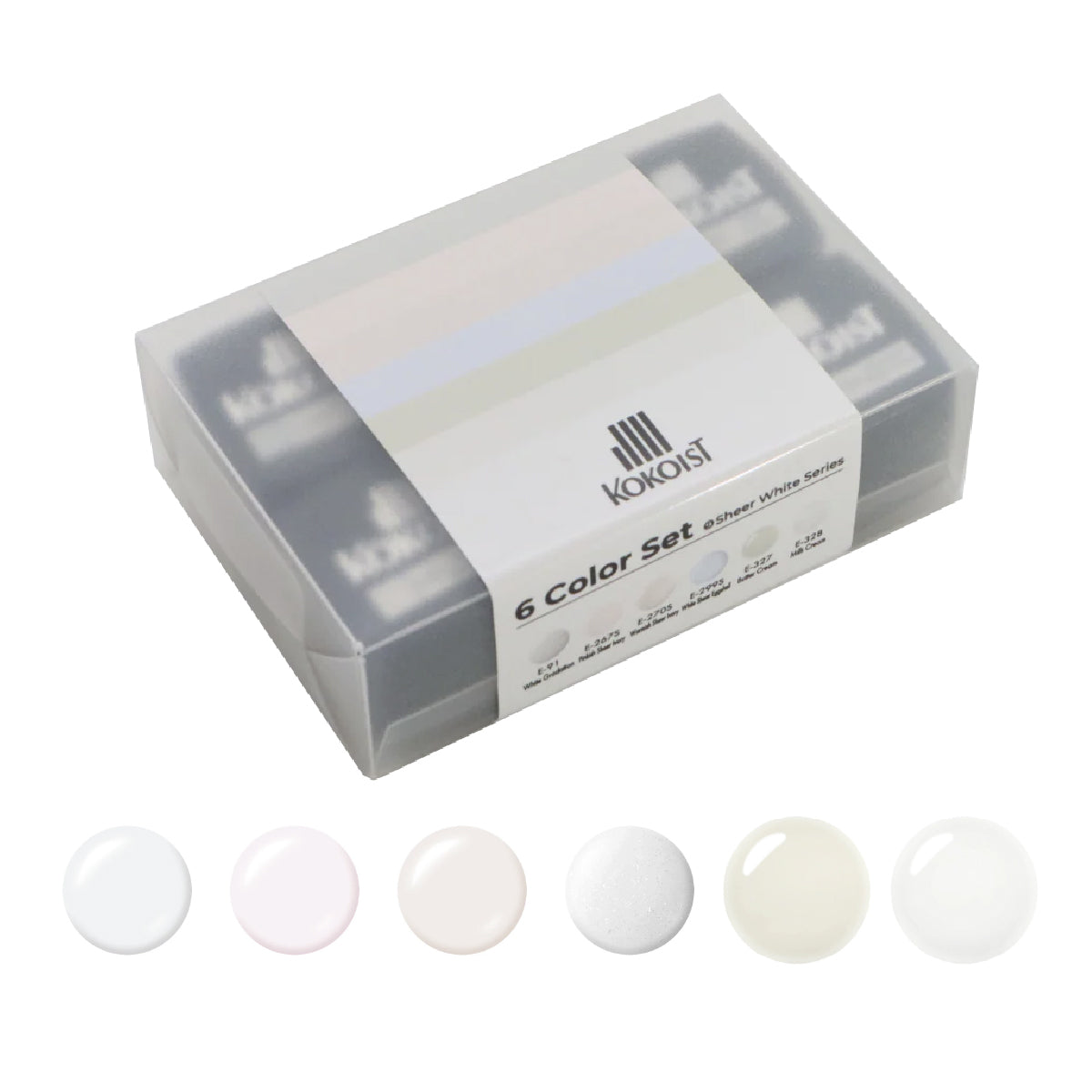 KOKOIST Excel Line - Sheer White Series