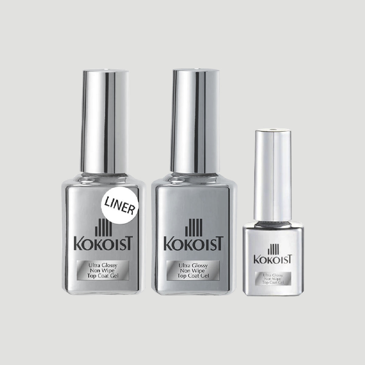 ネイルアート用品(筆など) KOKOIST Ultra Glossy Non Wipe Top 100g KOKOIST Ultra Glossy Non-wipe Top Coat Gel – Vainpot Official