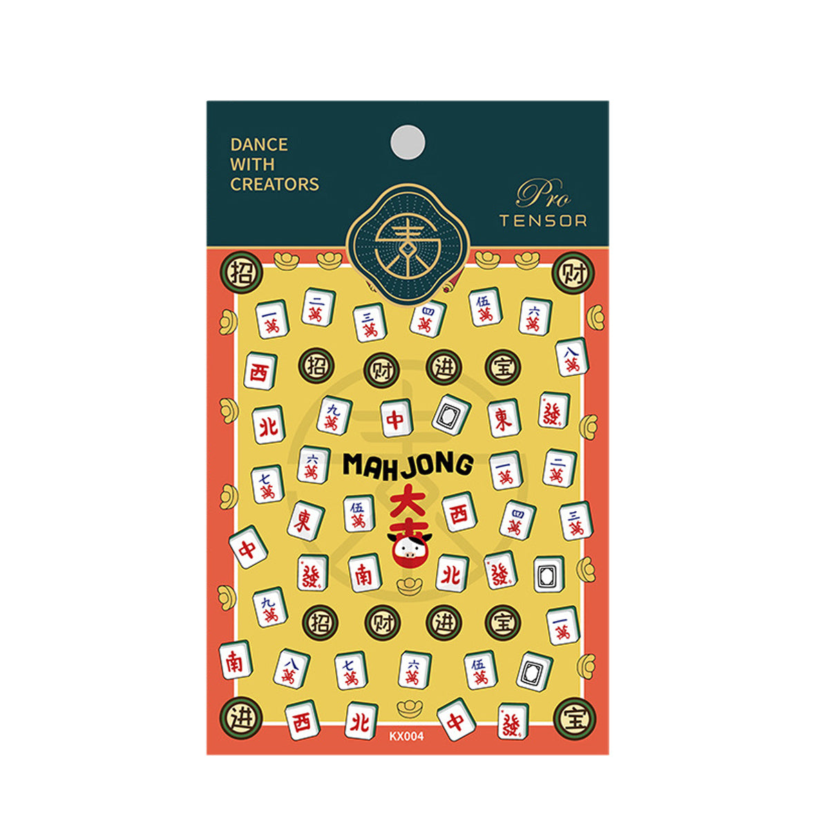 CNY 5D Nail Art Stickers