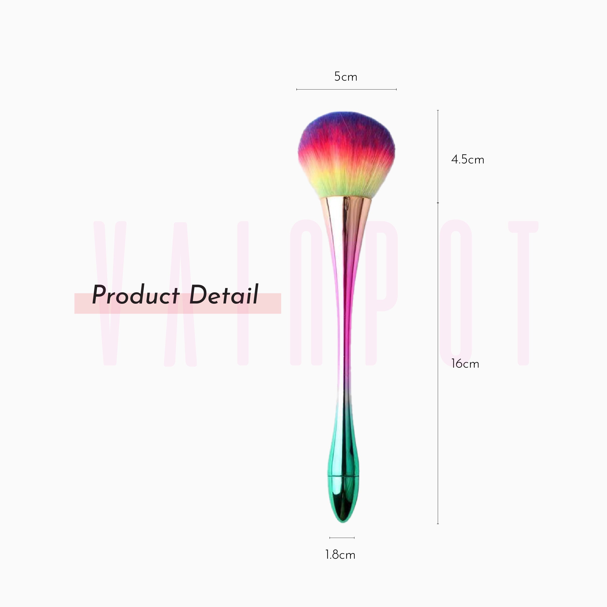 Kabuki Nail Duster Brush