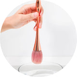 Nail art tools Kabuki nail duster brush step 2 icon