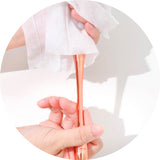 Nail art tools Kabuki nail duster brush step 3 icon