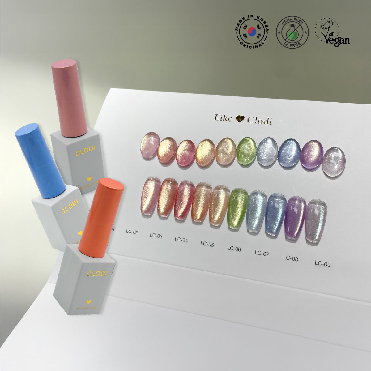 CLODI Like Clodi/ 10 Magnetic Colours