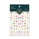 Tensor Cartoon MN024 Picnic 5D Nail Stickers