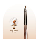 Mocha Nail Art Brushes