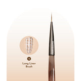 Mocha Nail Art Brushes