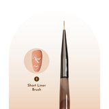 Mocha Nail Art Brushes