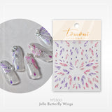 Butterflies Series Nail Art Stickers