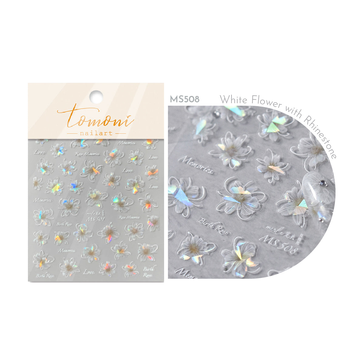 Fairy Flora Series Nail Art Stickers