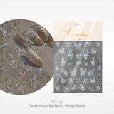 Butterflies Series Nail Art Stickers
