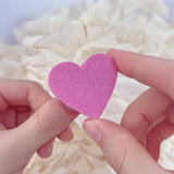 Mini Hearts Sanding Buffers /10pcs