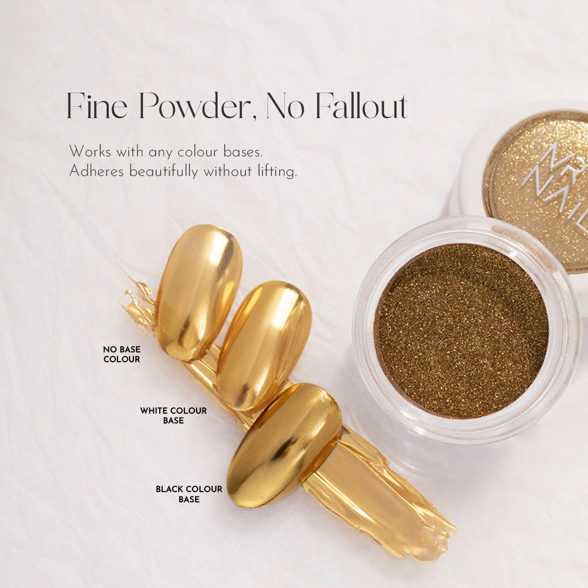 MR NAIL Mirror Chrome Powder