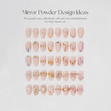 MR NAIL Mirror Chrome Powder