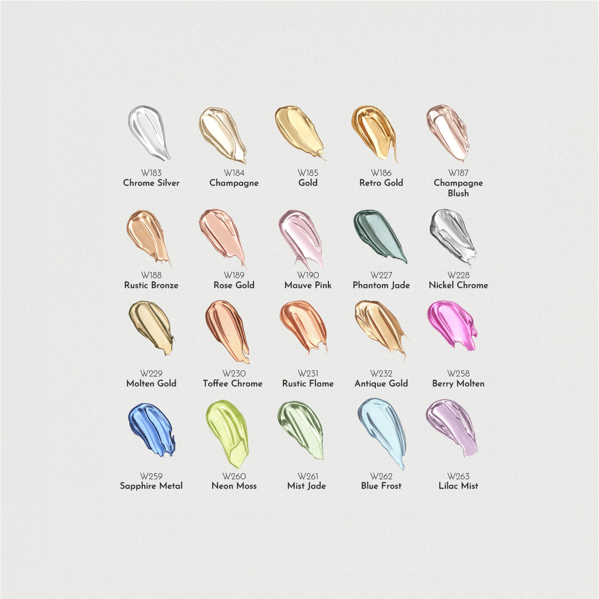 MR NAIL Mirror Chrome Powder