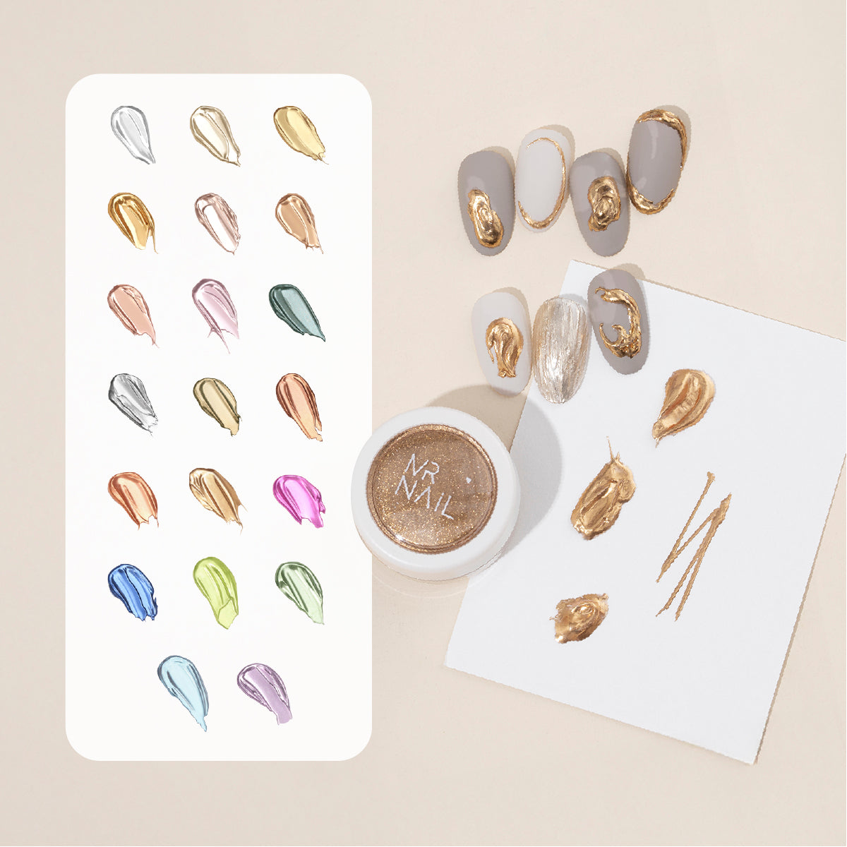 MR NAIL Mirror Chrome Powder