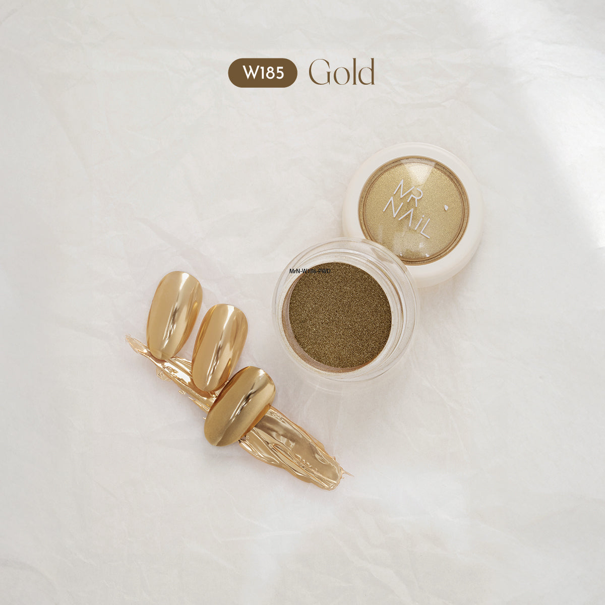 MR NAIL Mirror Chrome Powder