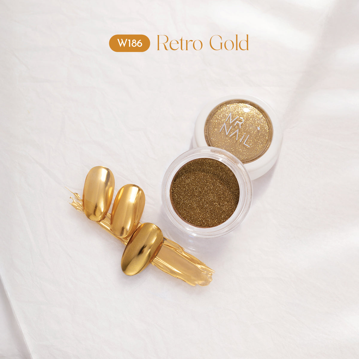 MR NAIL Mirror Chrome Powder