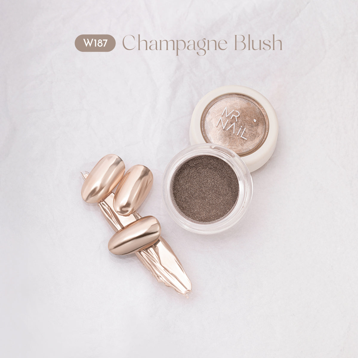 MR NAIL Mirror Chrome Powder