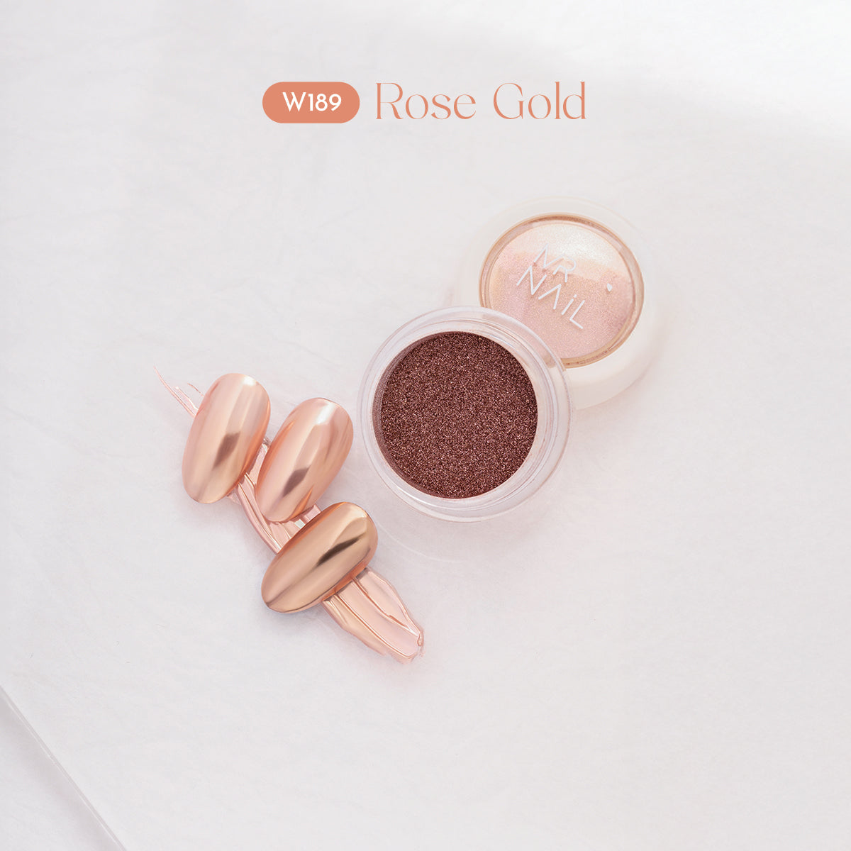 MR NAIL Mirror Chrome Powder