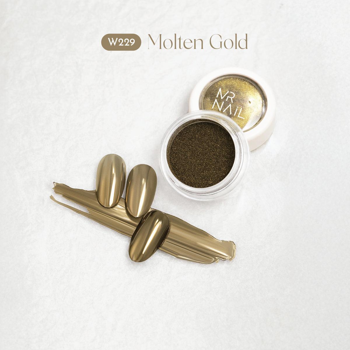 MR NAIL Mirror Chrome Powder