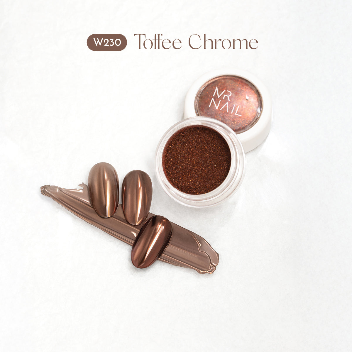 MR NAIL Mirror Chrome Powder