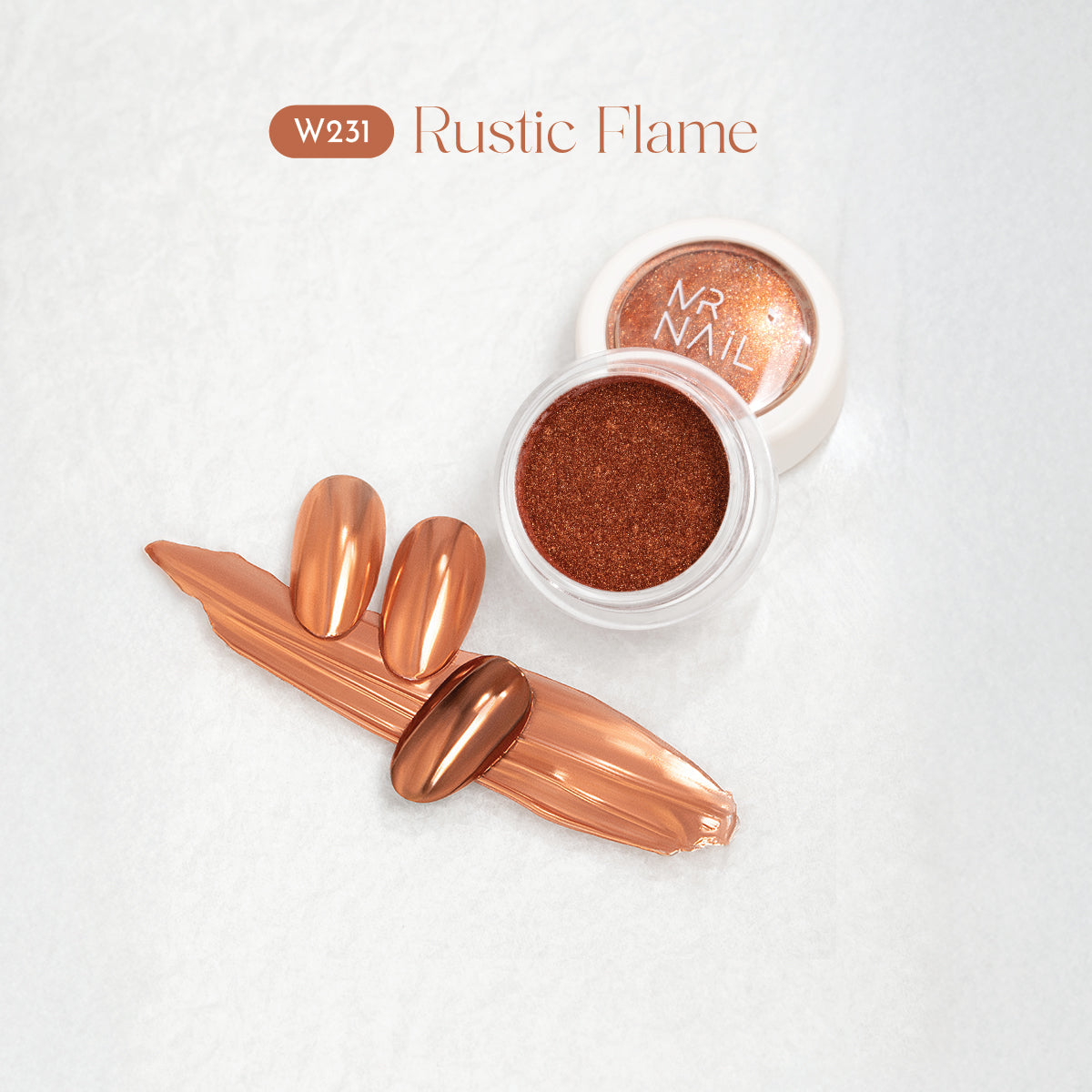 MR NAIL Mirror Chrome Powder