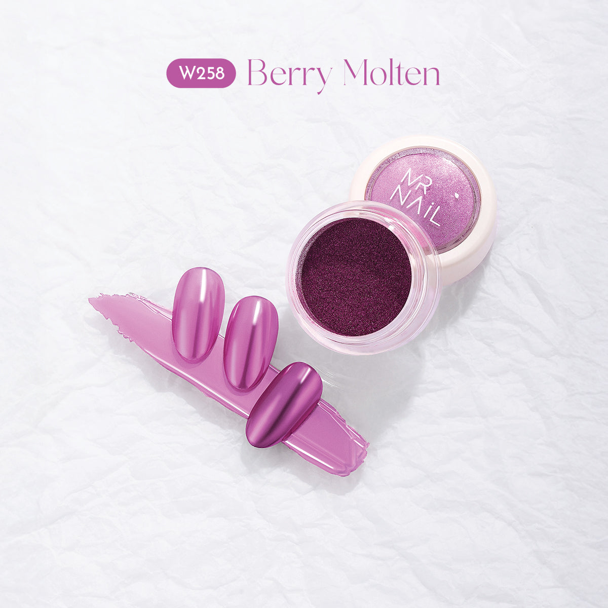 MR NAIL Mirror Chrome Powder