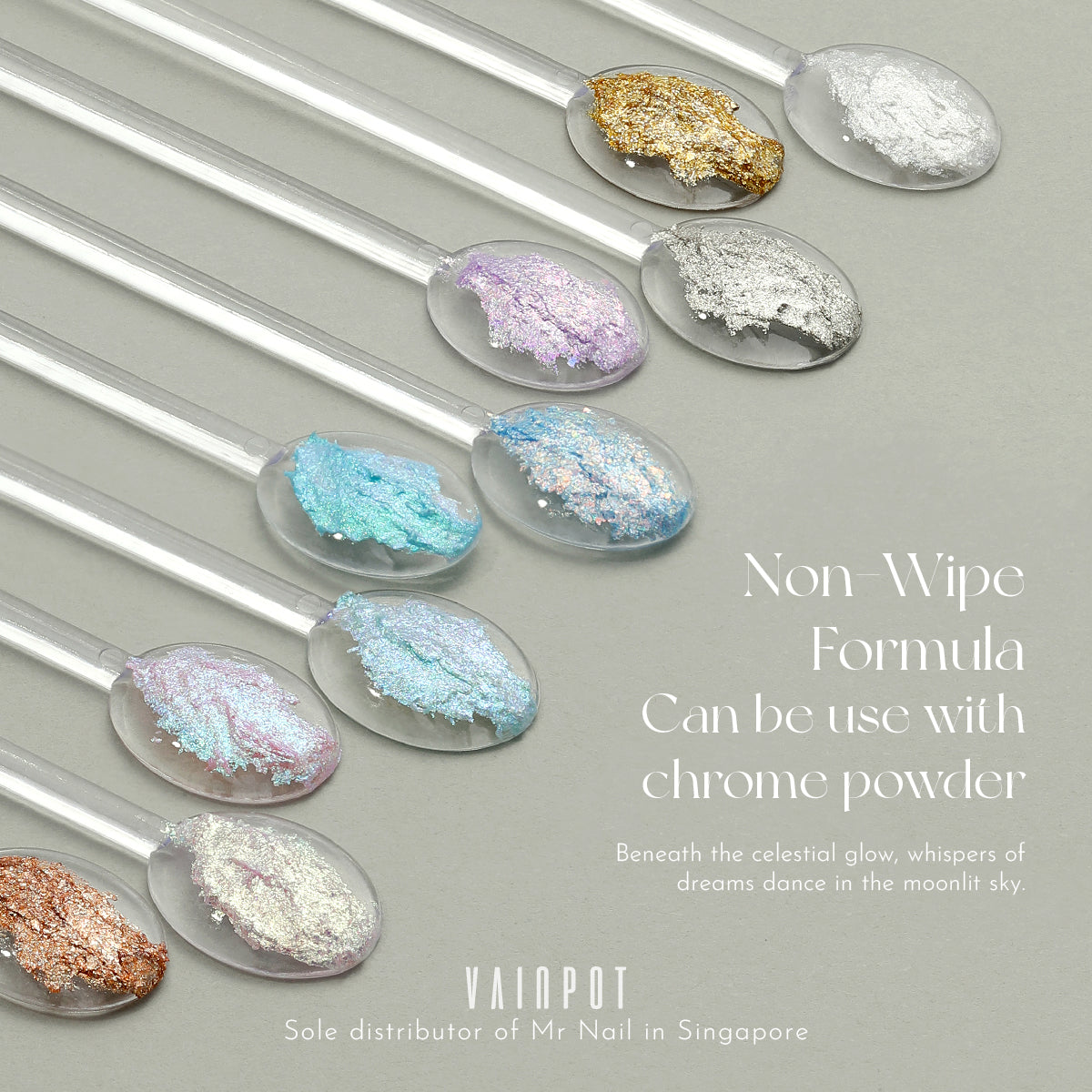 Mr Nail Créme Fairy Powder Shimmer
