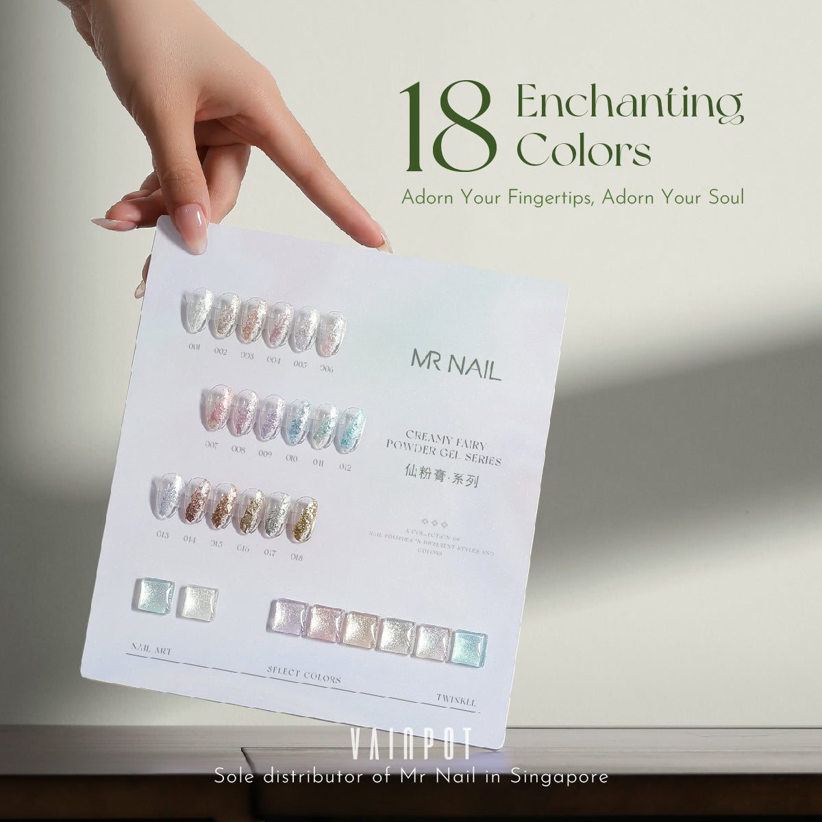 Mr Nail Créme Fairy Powder Shimmer