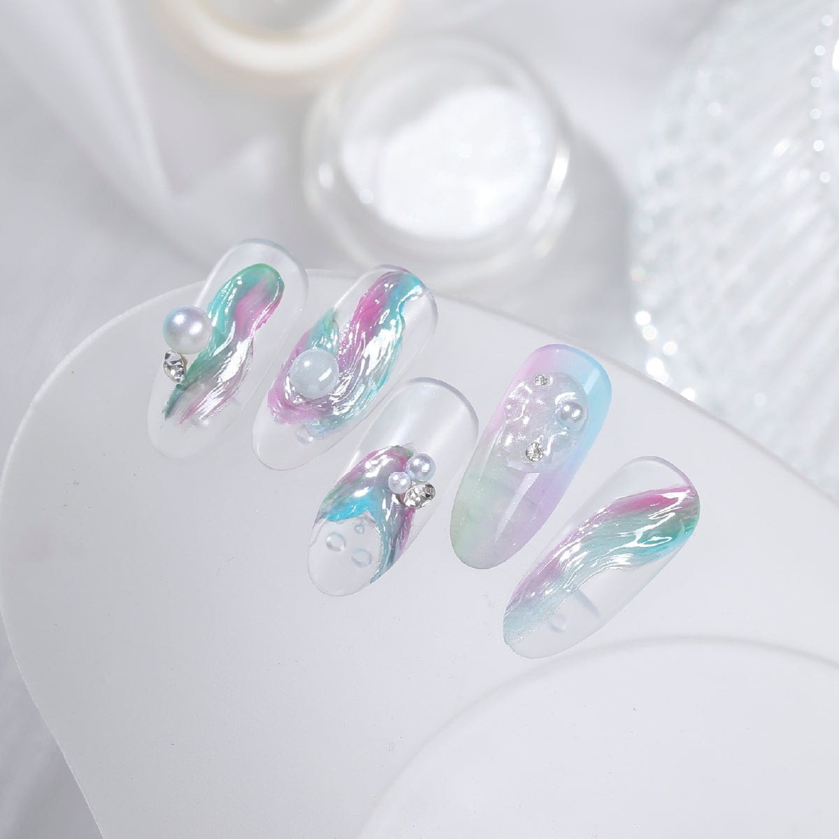 Mr Nail Glazed Pearl Powder