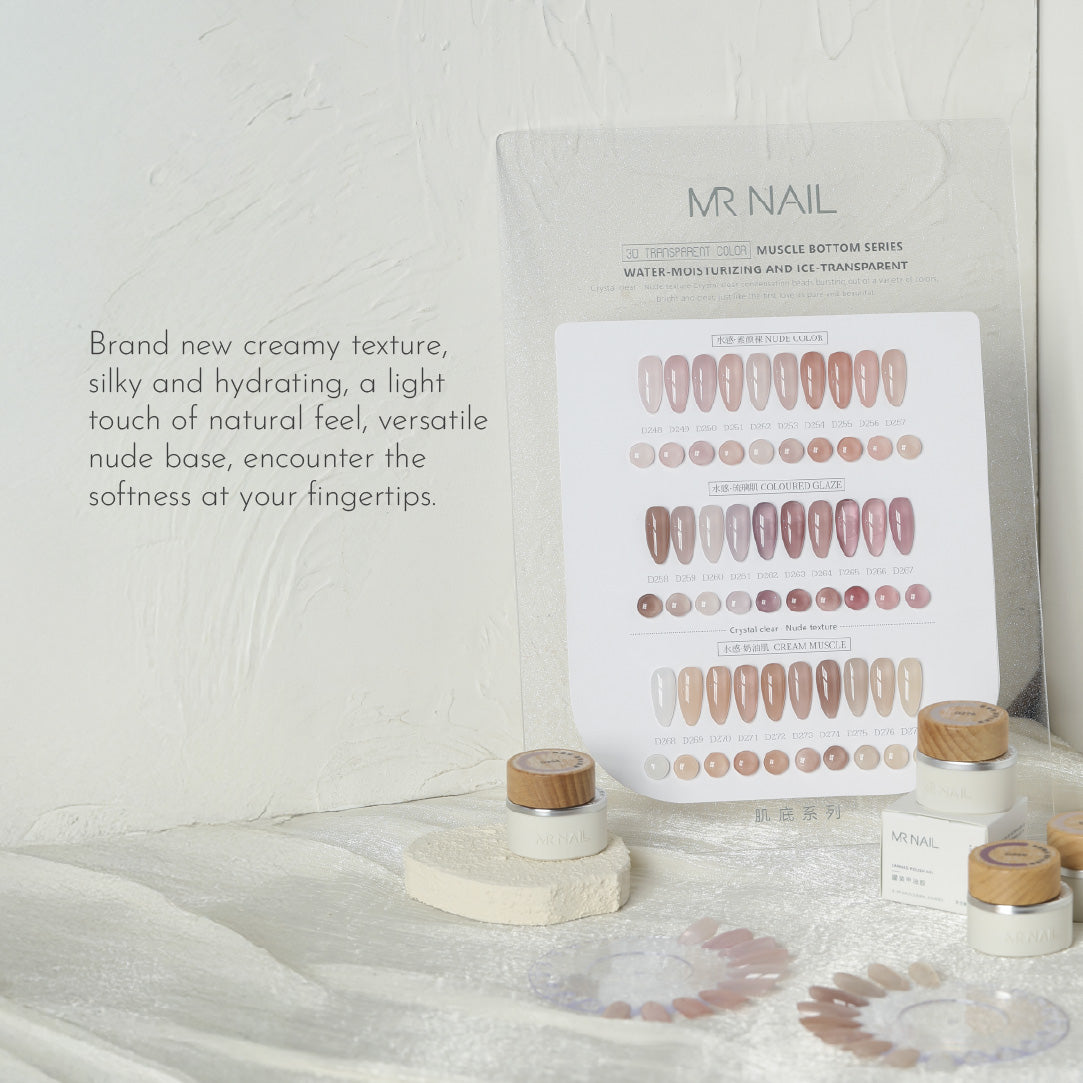 MR NAIL Skin Tone Jelly Gel Full Set