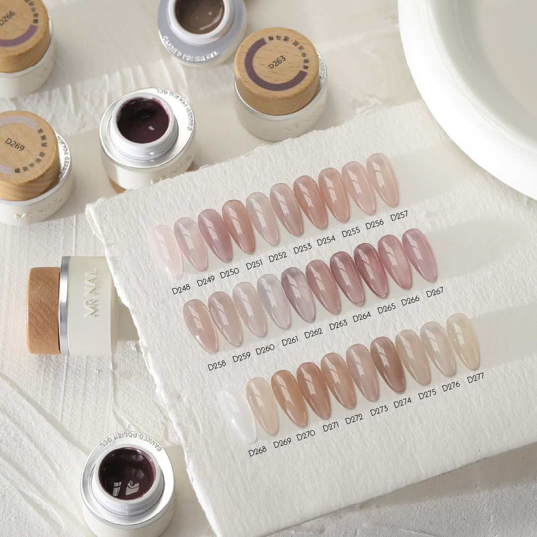 MR NAIL Skin Tone Jelly Gel Full Set