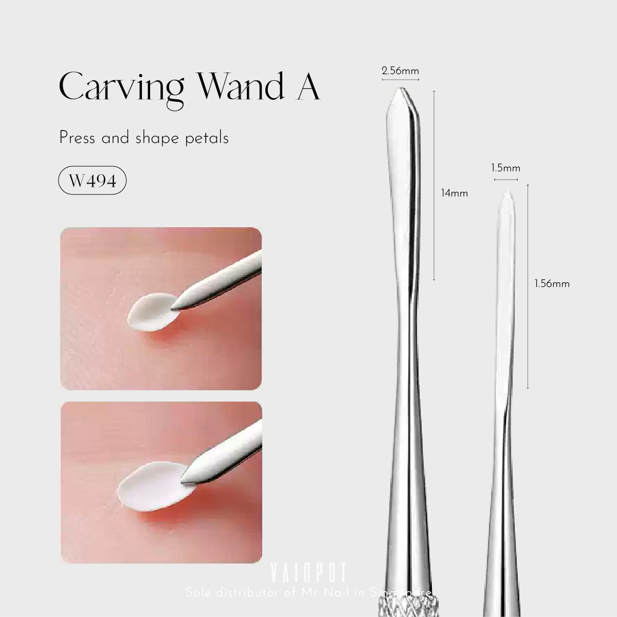 3D Nail Art Carving Wands