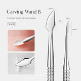 3D Nail Art Carving Wands