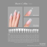 Mr Nail Soft Gel Half Tips Extension
