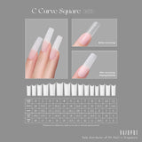 Mr Nail Soft Gel Half Tips Extension