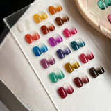 Nail & Yolly Antique Glaze Drawing Gel Palette / 18 Colours
