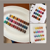 Nail & Yolly Antique Glaze Drawing Gel Palette / 18 Colours