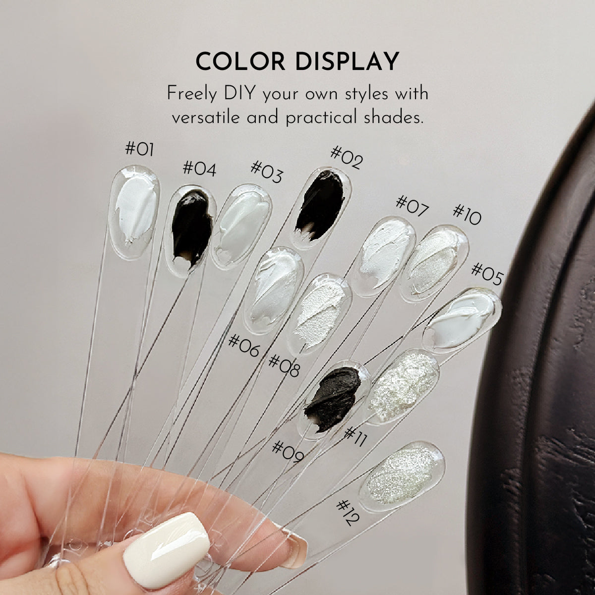Nail & Yolly Trinket Treasure Textured Gel Palette / 18 Colours