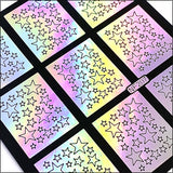 Nail Art Vinyl Stencils