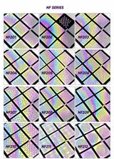 Nail Stencil Stickers Vinyl NF Series 1