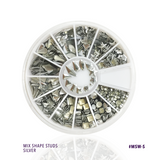 Nail Art Decos, MSW-S Metal Studs Wheel
