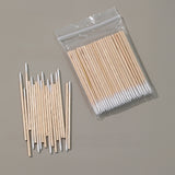 Nail Art Wooden Sticks Cotton Swabs